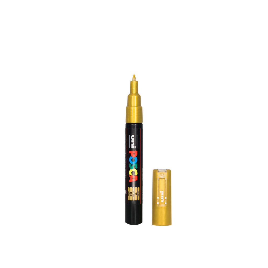 POSCA PC-1M Paint Marker Extra Fine Tip Gold