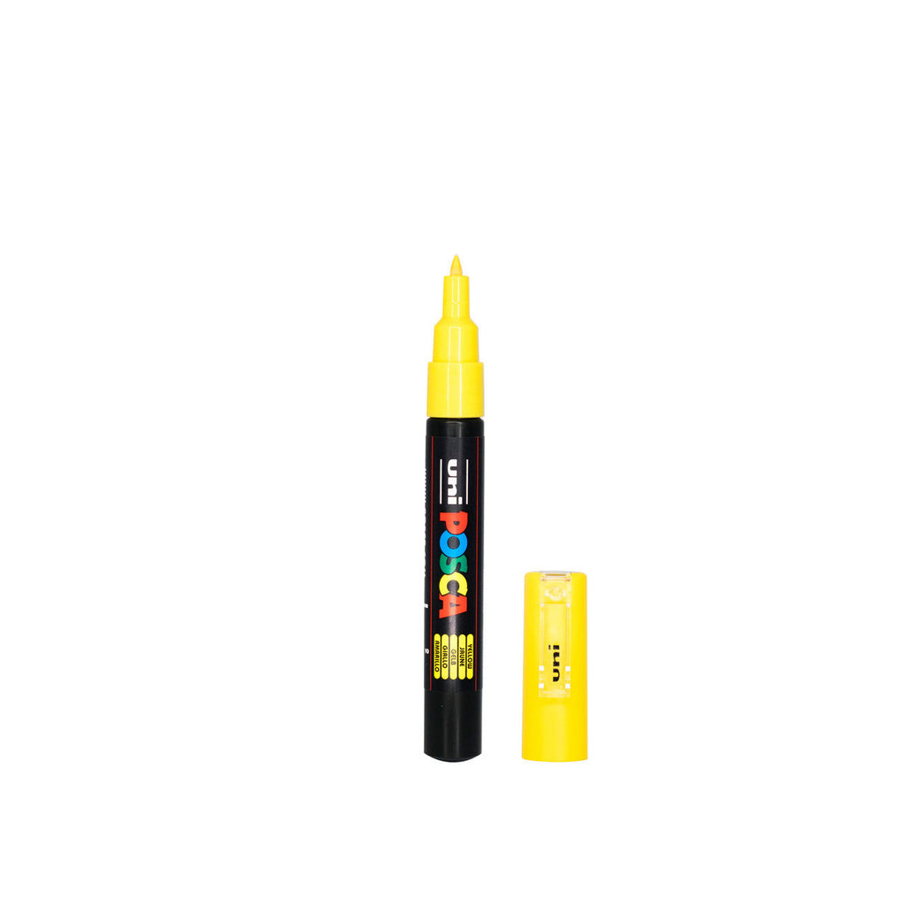 POSCA PC-1M Paint Marker Extra Fine Tip Yellow