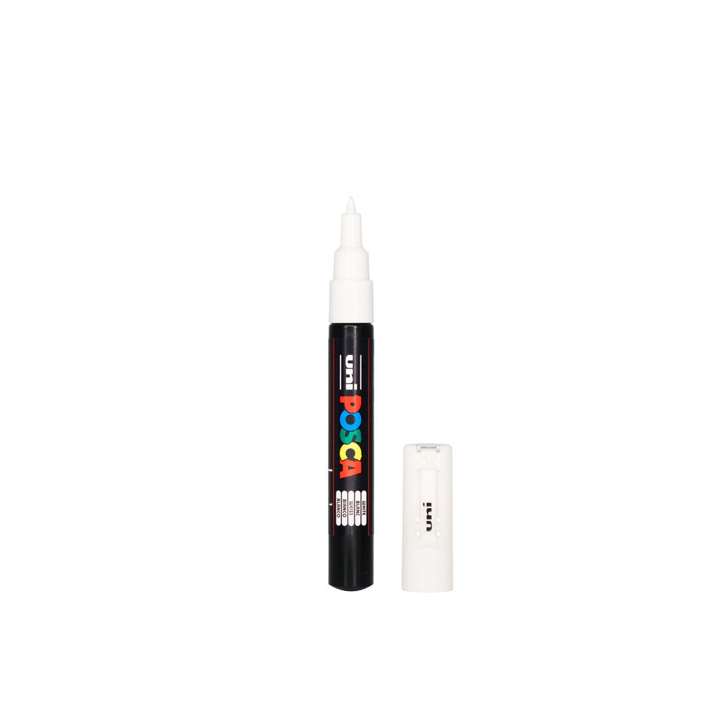 POSCA PC-1M Paint Marker Extra Fine Tip White
