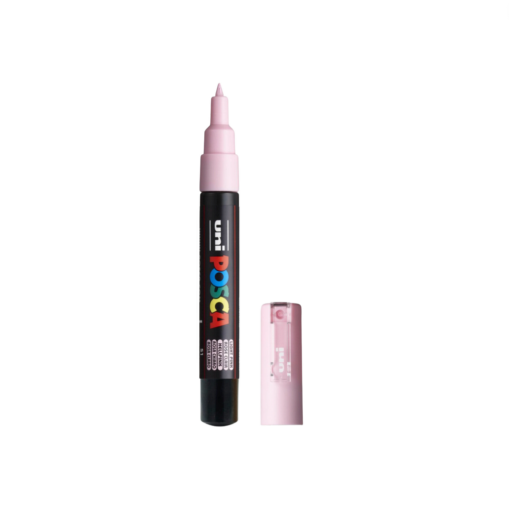 POSCA PC-1M Paint Marker Extra Fine Tip Light Pink