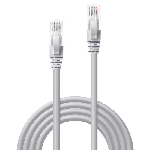 Lindy 10m Cat6 U/UTP Gigabit Network Cable Grey