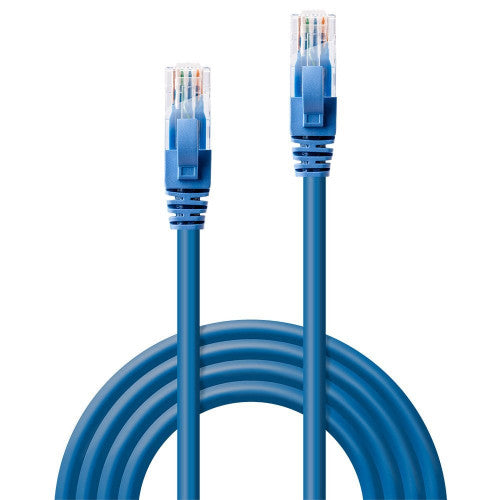 Lindy 5m Cat6 U/UTP Gigabit Network Cable Blue