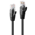 Lindy 2m Cat6 U/UTP Gigabit Network Cable Black