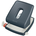 Leitz Cosy Punch 2 Hole 30 Sheet Velvet Grey