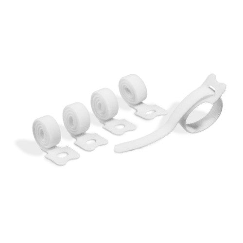 Cavoline Self-Grip Cable Tie 20mm White Pack of 10