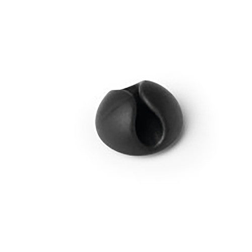 Cavoline Self-Adhesive Cable Clips No.1 Graphite Pack of 10