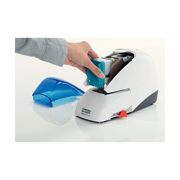 Rapid 5050E Electric Stapler White Blue