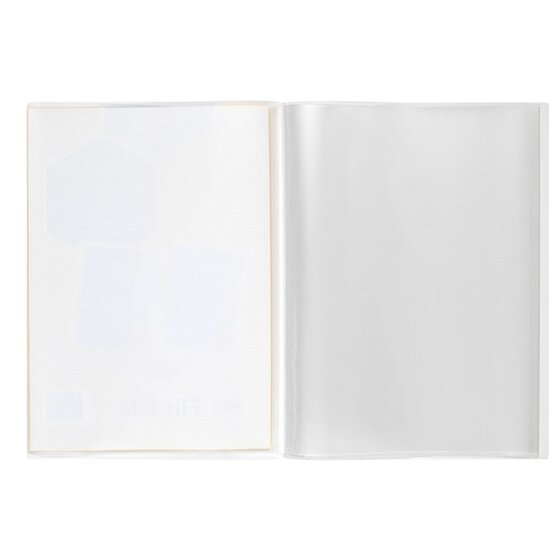 Marbig Flic File Display Book Insert Cover 10 Pocket A4 Clear