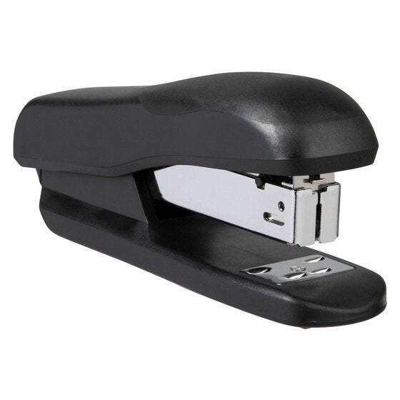 Marbig Enviro Half Strip Plastic Stapler Black