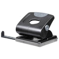 Marbig 2 Hole Punch Heavy Duty 28 Sheets Black