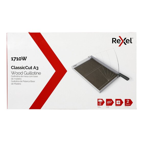 Rexel ClassicCut A3 Guillotine Wood 1710W