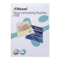 Rexel Laminating Pouches Gloss A4 2x100 Micron Pack 100
