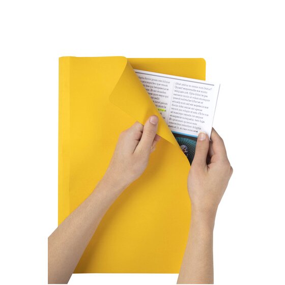 Marbig Manilla Folder Foolscap Yellow Box of 100