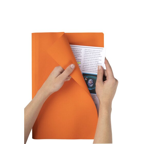 Marbig Manilla Folder Foolscap Orange Box of 100