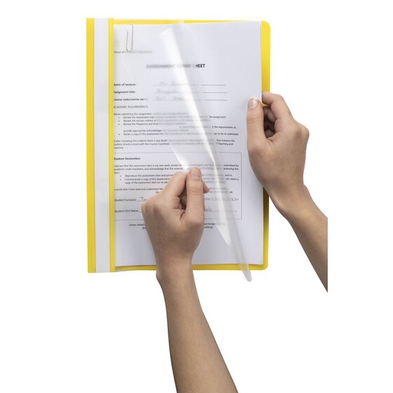 Marbig Flat File A4 Economy Yellow Box of 50