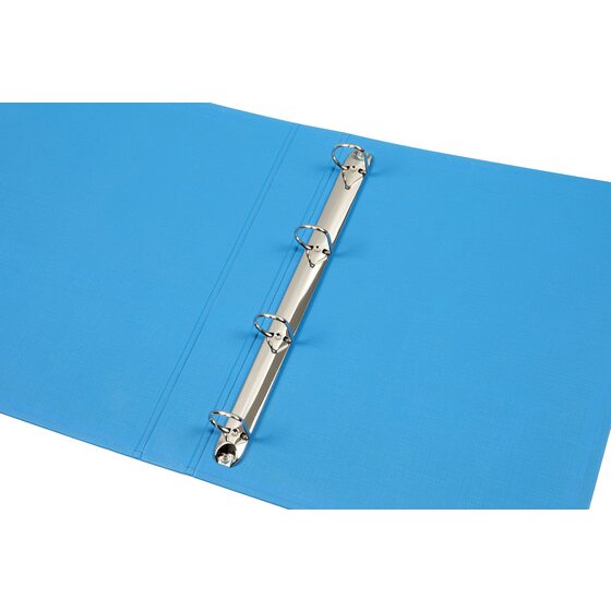 Marbig Enviro Deluxe Ring Binder A4 4D Ring 25mm Blue Box of 20