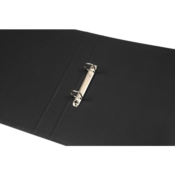 Marbig Ring Binder Deluxe 25mm 2D Polyethylene A4 Black Box of 20