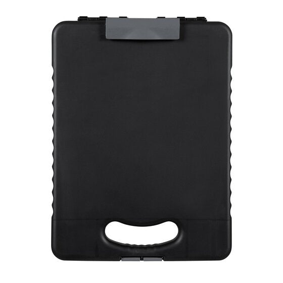 Marbig Professional Heavy Duty Clipboard Case Charcoal