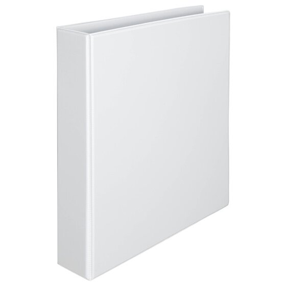 Marbig Clearview Insert Binder Hi-Cap 25mm 2D A4 White Pack of 20