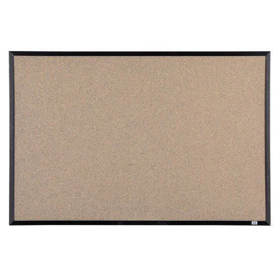 Quartet Corkboard Black Frame 600 x 900mm