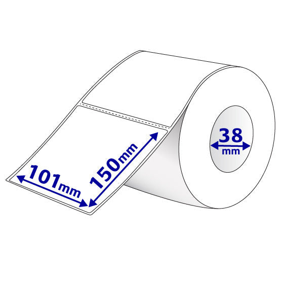 Avery Direct Thermal Labels with Perforation 101 x 150mm Roll 500