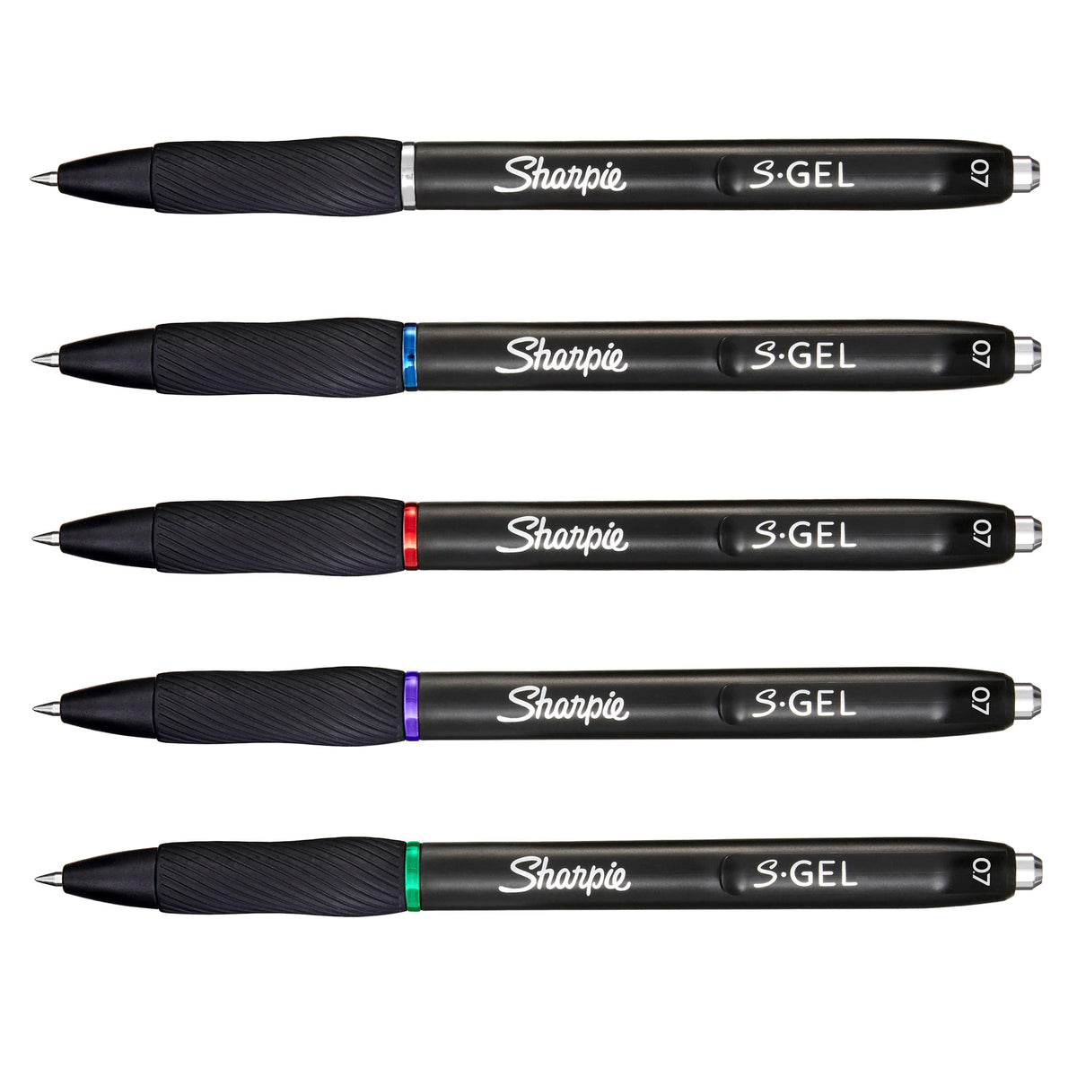 Sharpie S-Gel Retractable Pen Medium Point 0.7mm Assorted Pack of 8