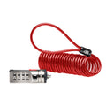 Kensington Portable Combination Laptop Lock Red
