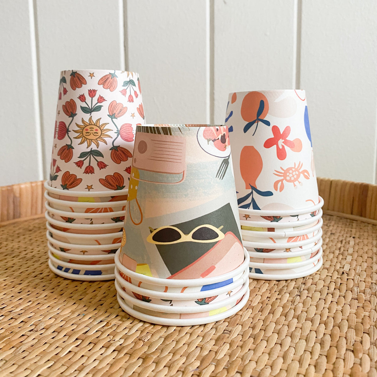 Creative Cafe Co 6oz Single Wall Home Compostable Coffee Cups - Creative Cafe Collection - Carton 1000