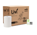 Livi 7202 Basics Roll Towel 1 Ply 80m Carton 16