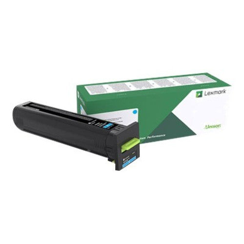 Lexmark 72K6XC0 Extra High Yield Cyan Toner Cartridge 22000 Pages