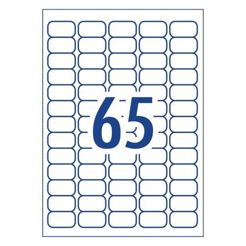 Avery Premium Address Labels TrueBlock 38.1 x 21.2mm 65UP 6500 Labels