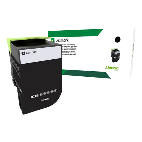 Lexmark 80C8XKE Extra High Yield Black Toner Cartridge 8000 Pages