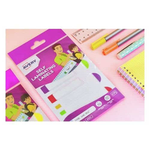 Avery Kids Self Laminating Labels 41501 Pack 48