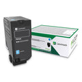 Lexmark 84C6HC0 High Yield Cyan Toner Cartridge 16000 Pages