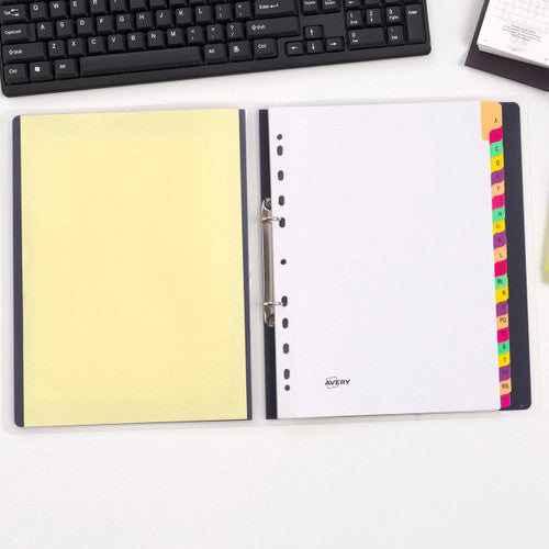 Avery Fluorescent Manilla Index Dividers A-Z 26 Tab