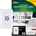 Avery Printable Cable Markers L7952 5 Pack 72 x 22mm Laser White