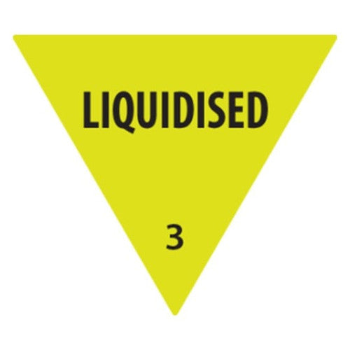 Avery IDDSI Level 3 'Liquidised' Food Consistency Labels 25mm 500 Roll