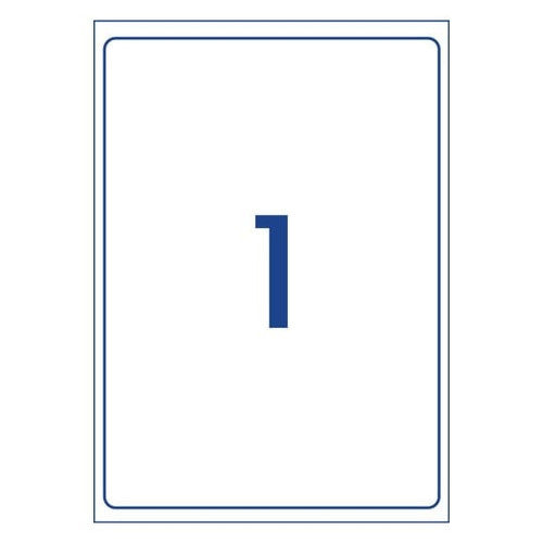 Avery Premium Shipping Labels AveryEco L7167 199.6 x 289.1mm 1UP 100 Labels