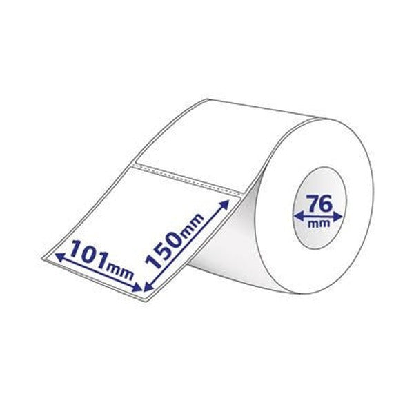 Avery Direct Thermal Labels with Perforation 101 x 150mm Roll 1000