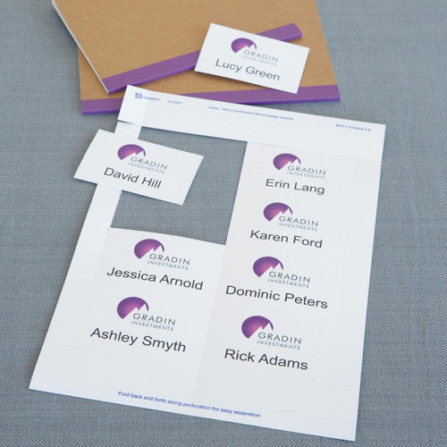Avery Name Badge Card Refills L7418 55.5 x 86.5mm 200 Pack