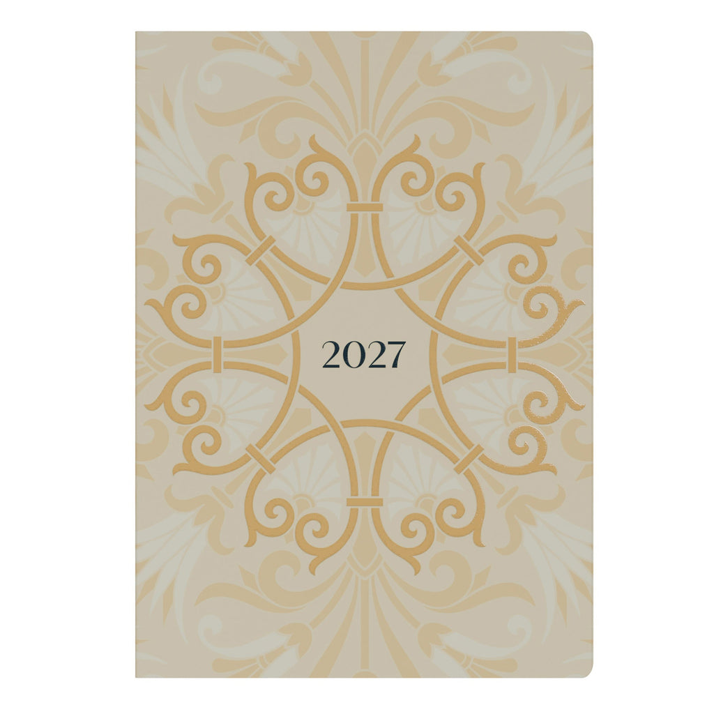 Collins Lavish Lux 2027 A5 Week to View Recycled White