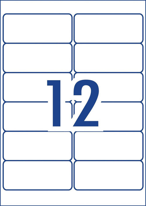 Avery Ultra Heavy Duty Labels L7913 99.1 x 42.3mm 12UP 120 Labels