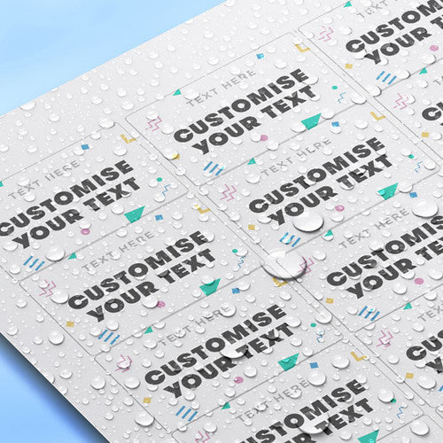 Avery White Waterproof Labels L7212 63.5 x 38.1mm 21UP 105 Labels