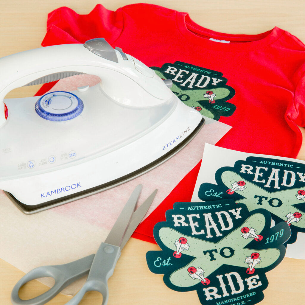 Avery Inspired Coloured T-Shirt Transfers 5 Pack A4