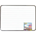 Osmer MDF Magnetic Whiteboard A3 Plain and Dotted Thirds Double Sided with Frame Pack of 12