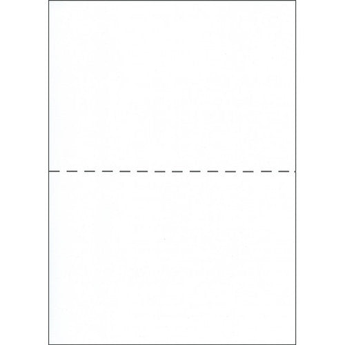 Bala A4 Plain Paper Centre Horizontal Perforation White 80gsm Ream of 500
