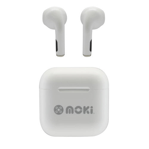 Moki MokiPods Mini True Wireless Stereo Earphones White