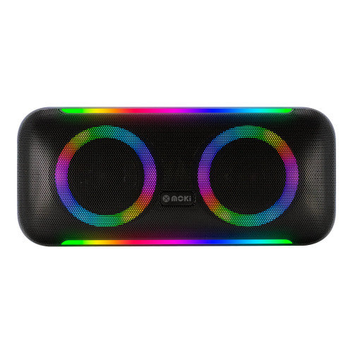 Moki Street Party Wireless Speaker with True Wireless Stereo