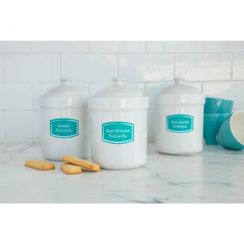 Avery Kitchen and Pantry Labels 60 x 40mm Assorted Shapes Permanent 32 Pack