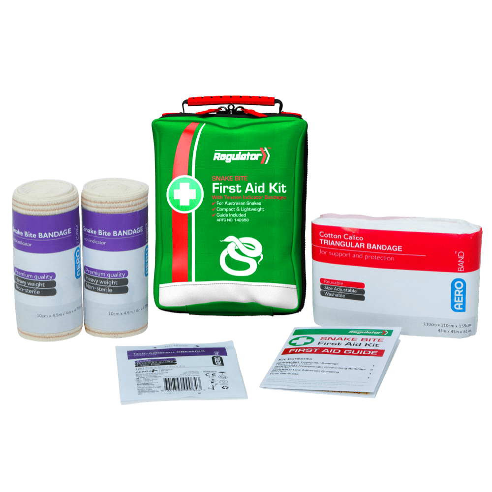 Custom Printed Snake Bite Softpack Versatile First Aid Kit 8 x 7 x 12cm